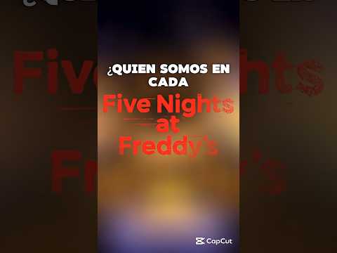 ¿Quien somos en cada FNAF?🤔 #fnaf #fivenightsatfreddys