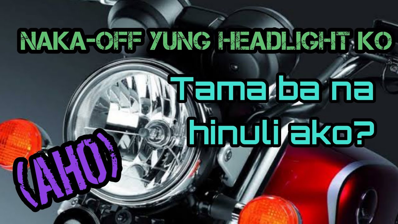 Nakapatay na Headlight Hinuli May Violation ba??? YouTube
