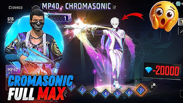 NEW EVO VAULT CROMASONIC MP40 FULL MAX 🥵 CROMASONIC MP40 FULL UPGRADED 🔥