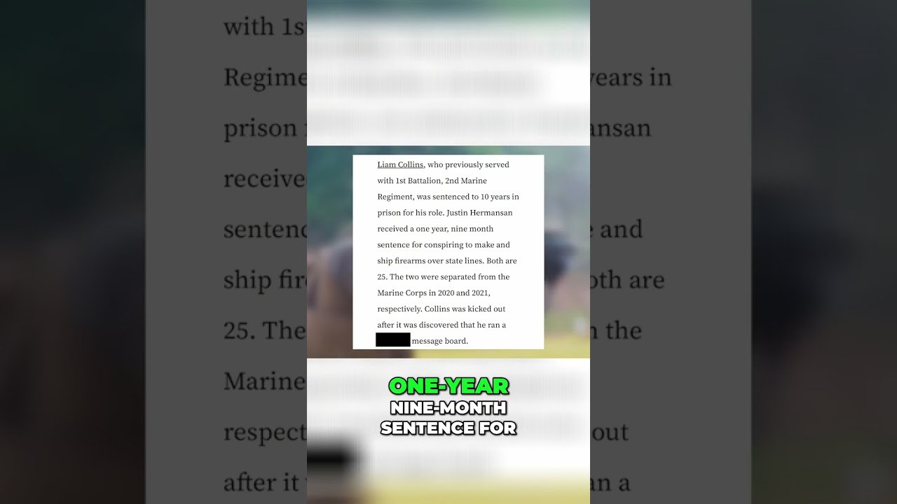 Former Marine Sentenced for Neo-N@zi Activities: Shocking Court Verdict