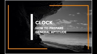 Clock - How to Prepare General Aptitude for The GATE Exam 2019