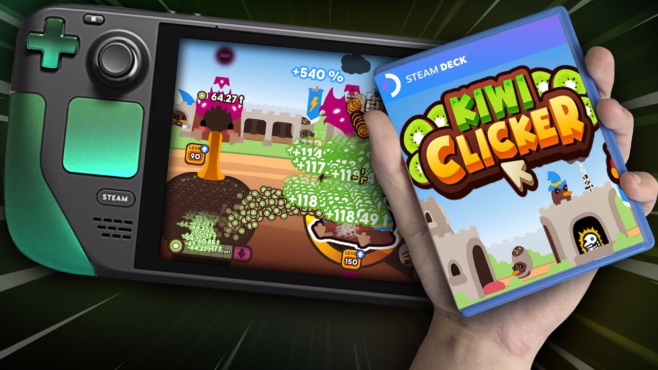 STEAM DECK ft. Kiwi Clicker YouTube