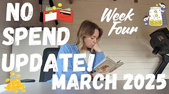 No Spend March Challenge 2025! Week 4 Update| frugal | Budget | Homeschooling family of 5 🤑💰