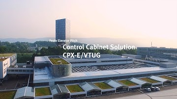 The Festo Elevator Pitch: Control Cabinet Solution CPX-E / VTUG