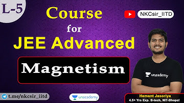 Magnetism Advanced Problem | Course for JEE Advanced 2021 | IIT JEE Physics | by Hemant Sir