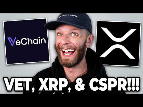 Video preview for In this week's The Ask Matty Show, Matt addresses four viewer questions covering VeChain's proof of authority model and real-world partnerships with Walmart China and BMW, the current state of XRP tokenization on the XRPL including partners like Archax and Ondo Finance, and whether Casper is MiCA an