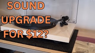 The most stupid Audiophile vibration isolation tweak