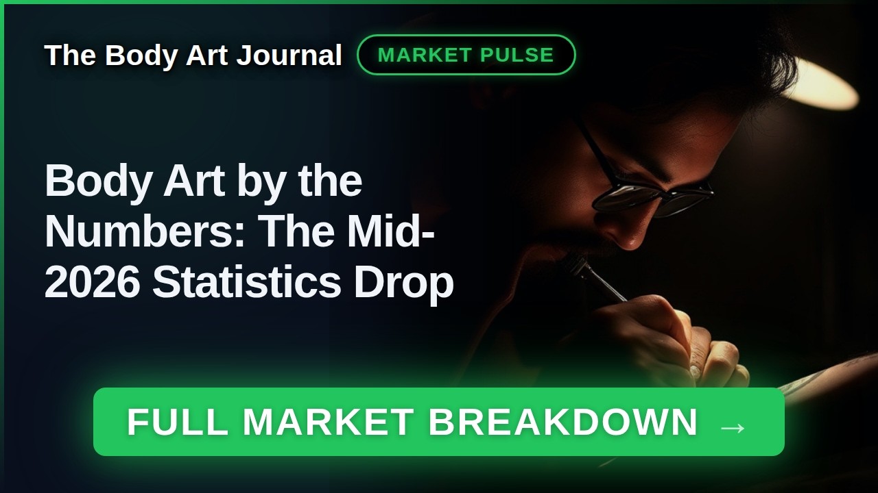 Body Art by the Numbers: The Mid-2026 Statistics Drop