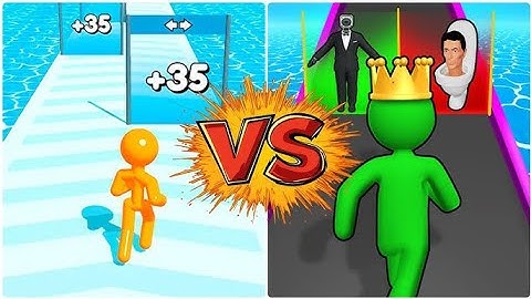 Giant  rush 3d vs Tall Man run 3D🤩🤩  All New Levels Game Mobile Walkthrough iOS, Android Gameplay