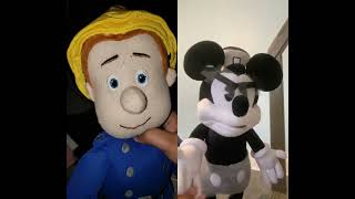 Fireman sam and steamboat willie