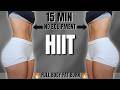 15 MIN INTENSE HIIT CARDIO WORKOUT - NO EQUIPMENT - at home workout to LOSE FAT and build muscle