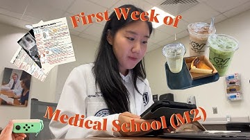 First Week of Medical School (VLOG) M2 Edition