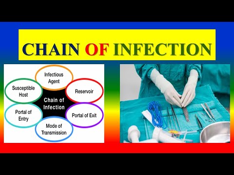 CHAIN OF INFECTION - Infection: Sources, portals of entry and exit, transmission