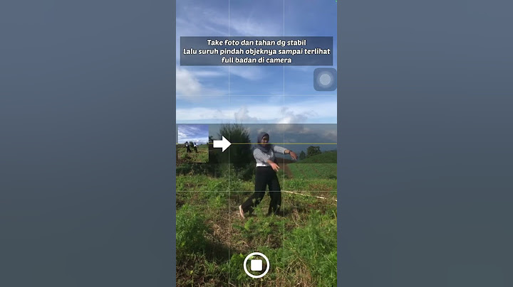 Tips foto jurus bayangan menggunakan mode panorama di hp. #panorama #tutorial #tipsandtricks