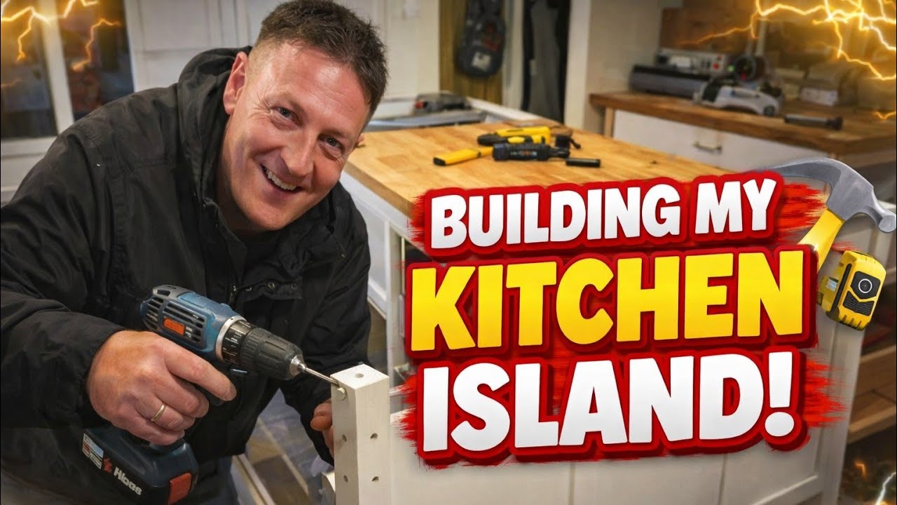 I Build our Ikea  island on Sunday day of rest LoL #ikea 
