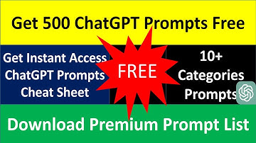 chatgpt prompt writing | 500 ChatGPT Prompts list | Best Chat GPT prompts for business