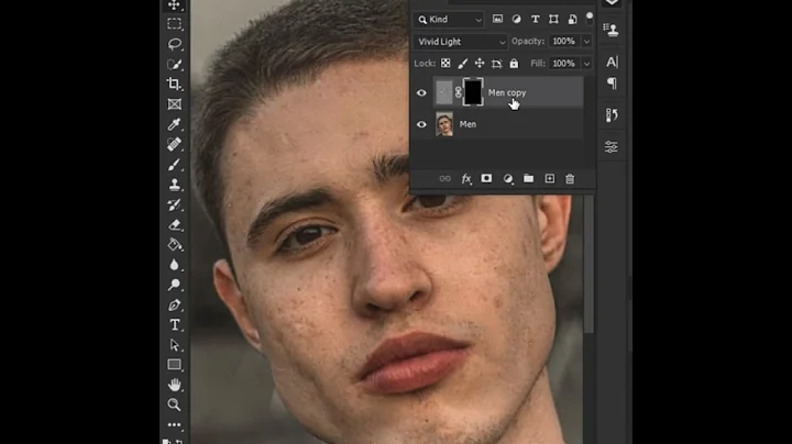 Smoothen Face in Photoshop