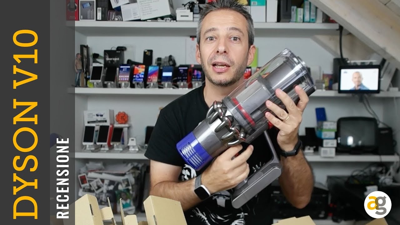 scarica dyson v8 batteria