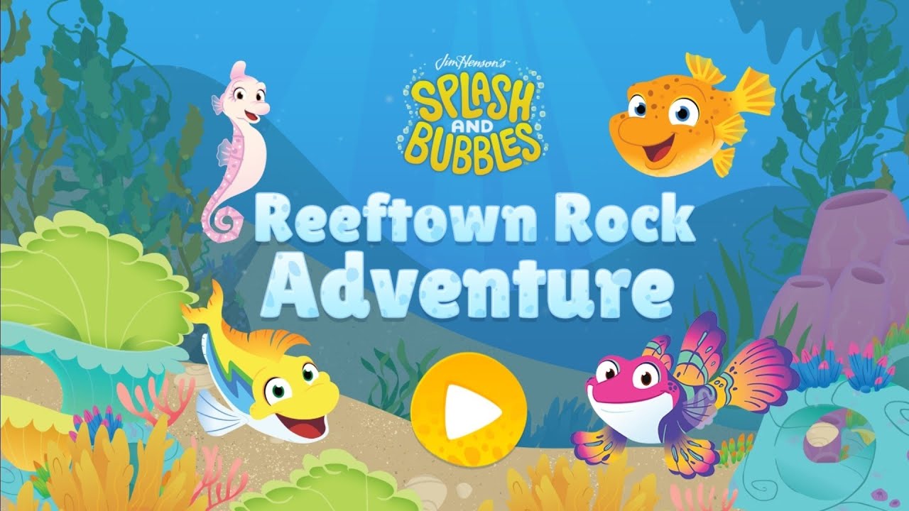 SPLASH AND BUBBLES : Reef town Rock Adventure ⭐ PBS KIDS GAME ⭐ KIDS ON ...