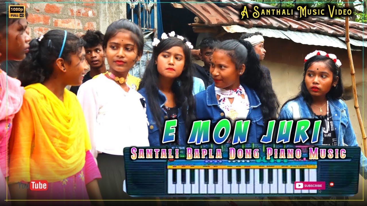 E Mon JuriNew Santhali Bapla Piano Dj MixSantali Instrument Music Video