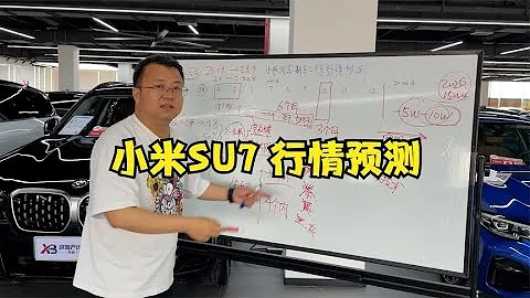 大膽預測Xiaomi小米SU7的後續市場行情，看完說不定能幫你省錢【曉波二手車】 - 天天要聞