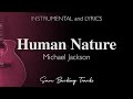 Human nature   michael jackson acoustic karaoke