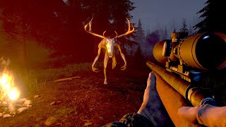 世界の森で「未知の怪物」を狩猟するホラーゲームが怖くて笑う【 Skinwalker Hunt 】 screenshot 2