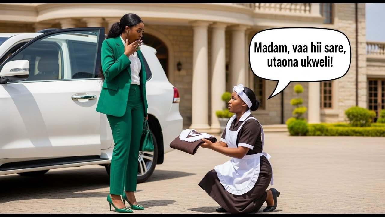 Msaidizi Aliomba Bosi wake Ajifanye Msaidizi wa nyumba.kile Alichokiona kilimshangaza.