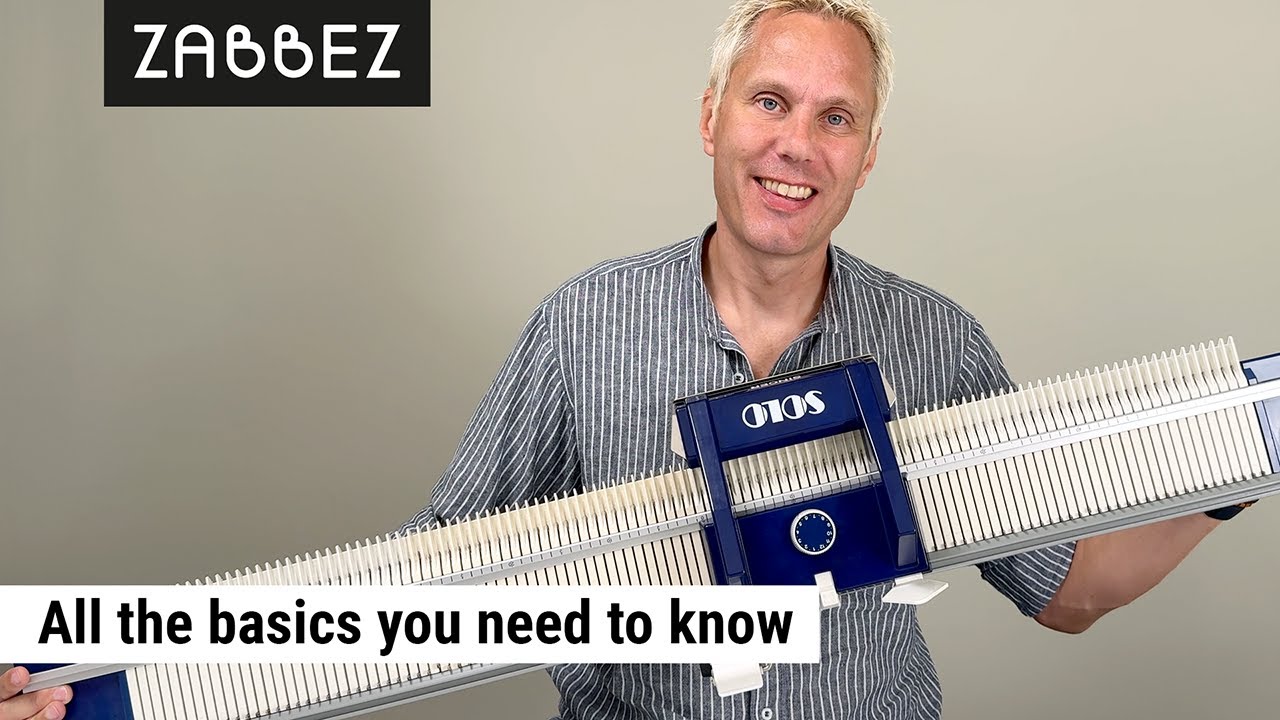 How to knit on a hand knitting machine | Singer Solo