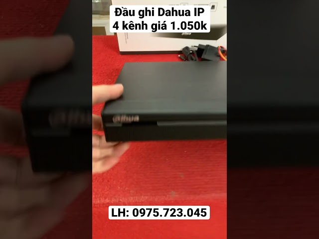 Đầu ghi Dahua NVR-1104HS IP 4 kênh giá 1.050k