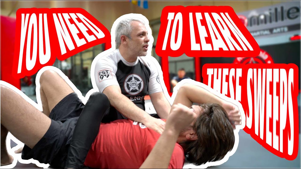 No GI sweeps you need to learn NOW (ufc bellator mma) YouTube