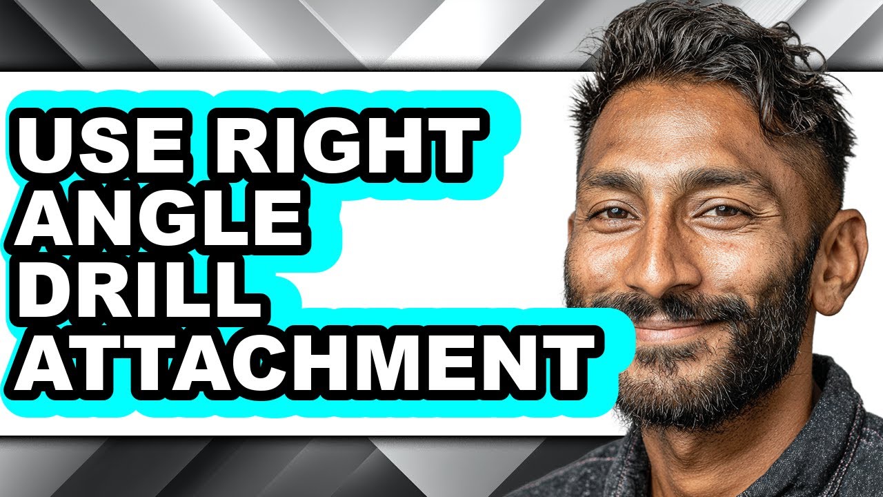 How to Use Right Angle Drill Attachment (only Way) - YouTube