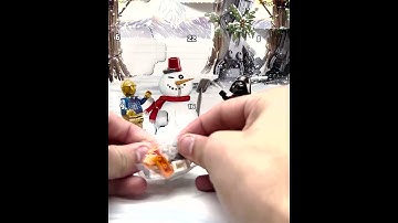 LEGO ASMR - Opening & Building The Star Wars Advent Calendar Set! #shorts