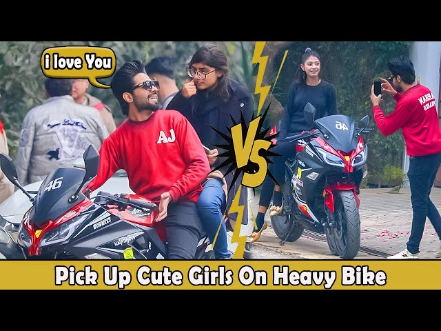 PICKING UP UBER RIDERS ON HEAVY BIKE PRANK || AJ-AHSAN || class=