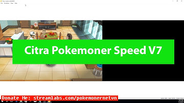 Citra Pokemoner Speed Version 7 tested with Pokemon Sun and Omega Ruby Very Fast