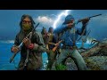 Wapiti Indians vs Cuban Military | Red Dead Redemption 2 NPC Wars 124