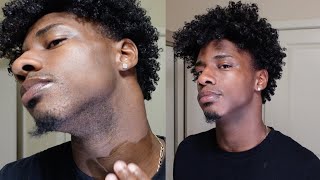 How to shave face and neck (black men)