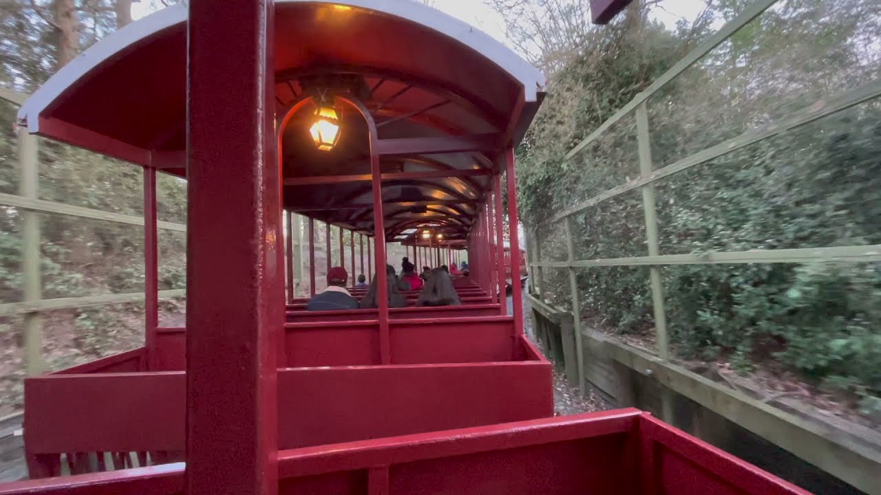 Busch Gardens Railway On-Ride POV • Busch Gardens Williamsburg • Der Hochbeinige