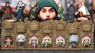 BUILDING THE FULL FUNKO NARUTO HOKAGE WALL... IT TOOK AN ENTIRE YEAR TO MAKE THIS..