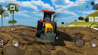 Indian Tractor Offroad Driving Game  Realistic Mud Farming Gameplay | 3D Tractor Simulator screenshot 3