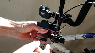 Passeio de BICICLETA com SOL - Teste de CÂMERA no GIMBAL