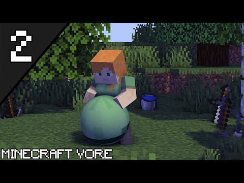 Minecraft Vore 2 - Voring a Wolf, Pigman and  a Squid | Brutoro