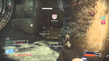 Destiny defending B flag like a BOSS