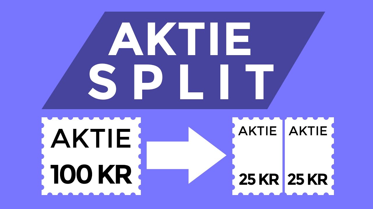 AKTIESPLIT Vad händer vid en aktiesplit? Är aktiesplit bra eller