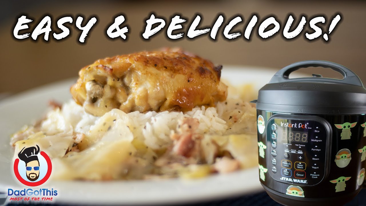 Dad Hacked His Favorite Chicken, Bacon \U0026 Cabbage Dish To Work In The Instant Pot!