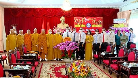 Các tôn giáo chúc Tết lãnh đạo tỉnh nhân dịp Tết Nhâm Dần 2022