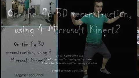 3D Reconstruction with 4 Microsoft Kinect sensors