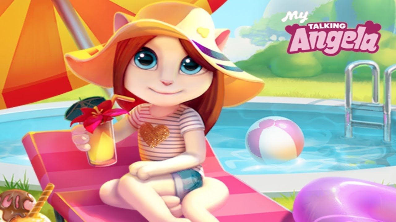 Talking angels. Talking Angela. Анджела Талкинг. My talking Анджела. Анджела outfit7.