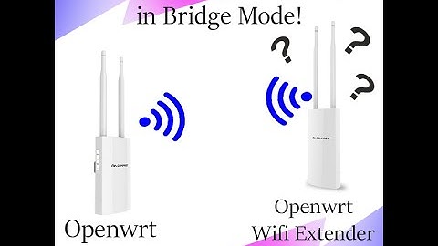 How to Use Openwrt EW71 in Bridge Mode!
