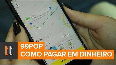 Como pagar em dinheiro no 99?